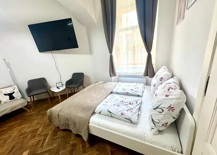Bachelor's - Smoking Area - Private Courtyard * Prag